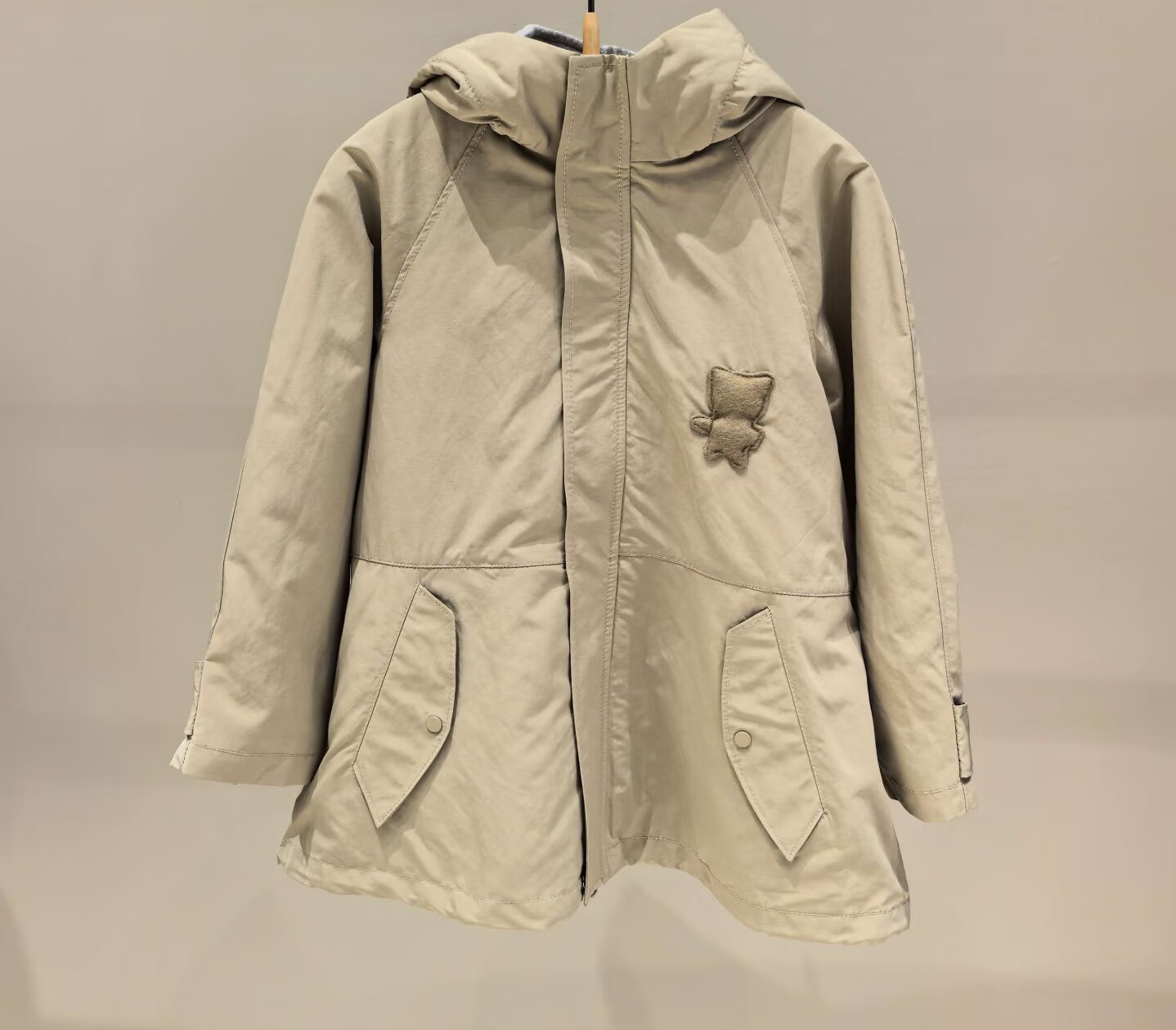 1QB920370小江南童装专柜正品2026冬装新品男女童宽松短款风衣