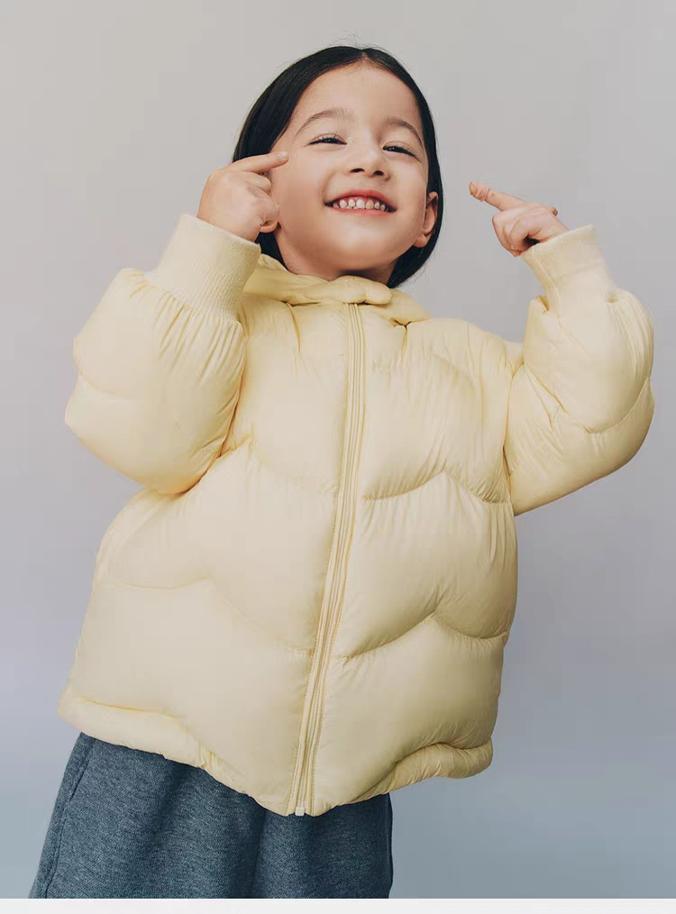 Mlatin马拉丁童装2025年冬款女童幼小童外套百搭羽绒服225114713A