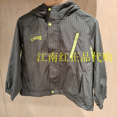 Mlatin马拉丁童装2026年春款男童上衣休闲双层风衣外套116012214A