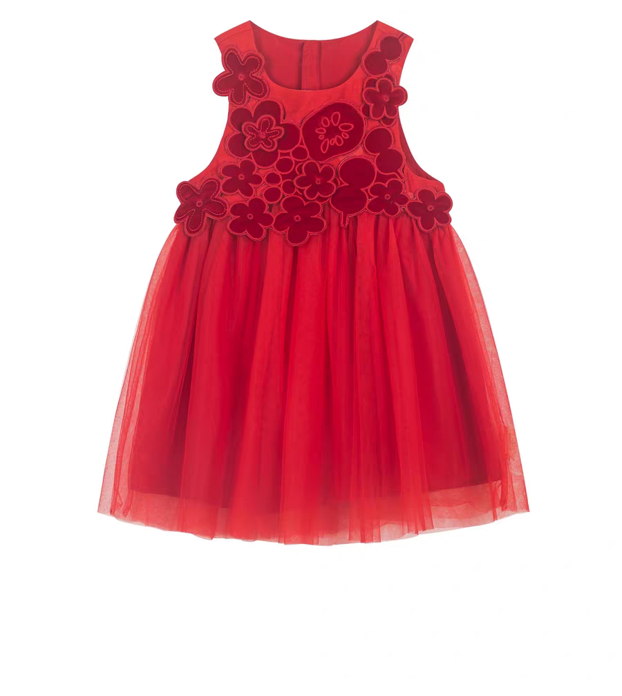 M.latin马拉丁童装2026年春款女童幼童公主裙连衣裙子226153103G