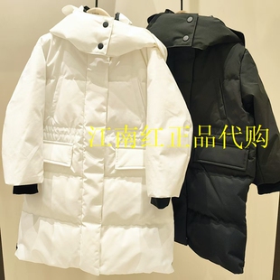 little moco专柜正品25冬新款男女童长款鹅绒羽绒服KBE4EIN053
