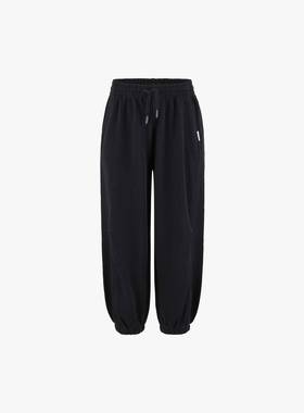 little moco童装26春装新款男女童卫裤运动裤束脚裤KBF1PATT02