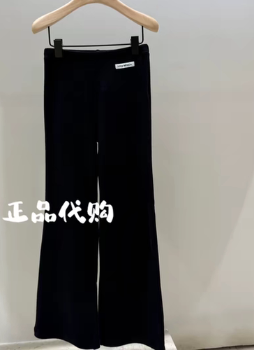 littlemoco专柜正品26年秋款女童微喇弹力修身长裤KBF3PATT04