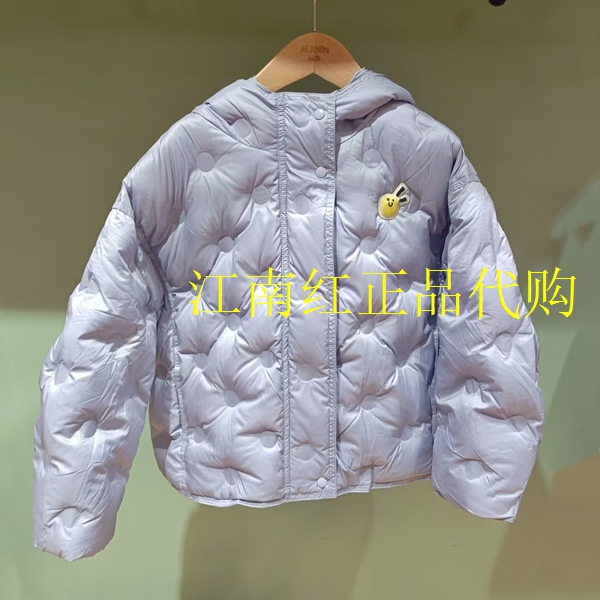 Mlatin马拉丁童装2025年冬款女童上衣外套夹克羽绒服125924729N