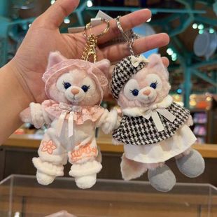 玲娜贝儿包挂件星黛露玩偶侦探毛绒睡衣圣诞冬日公仔钥匙扣圈礼物