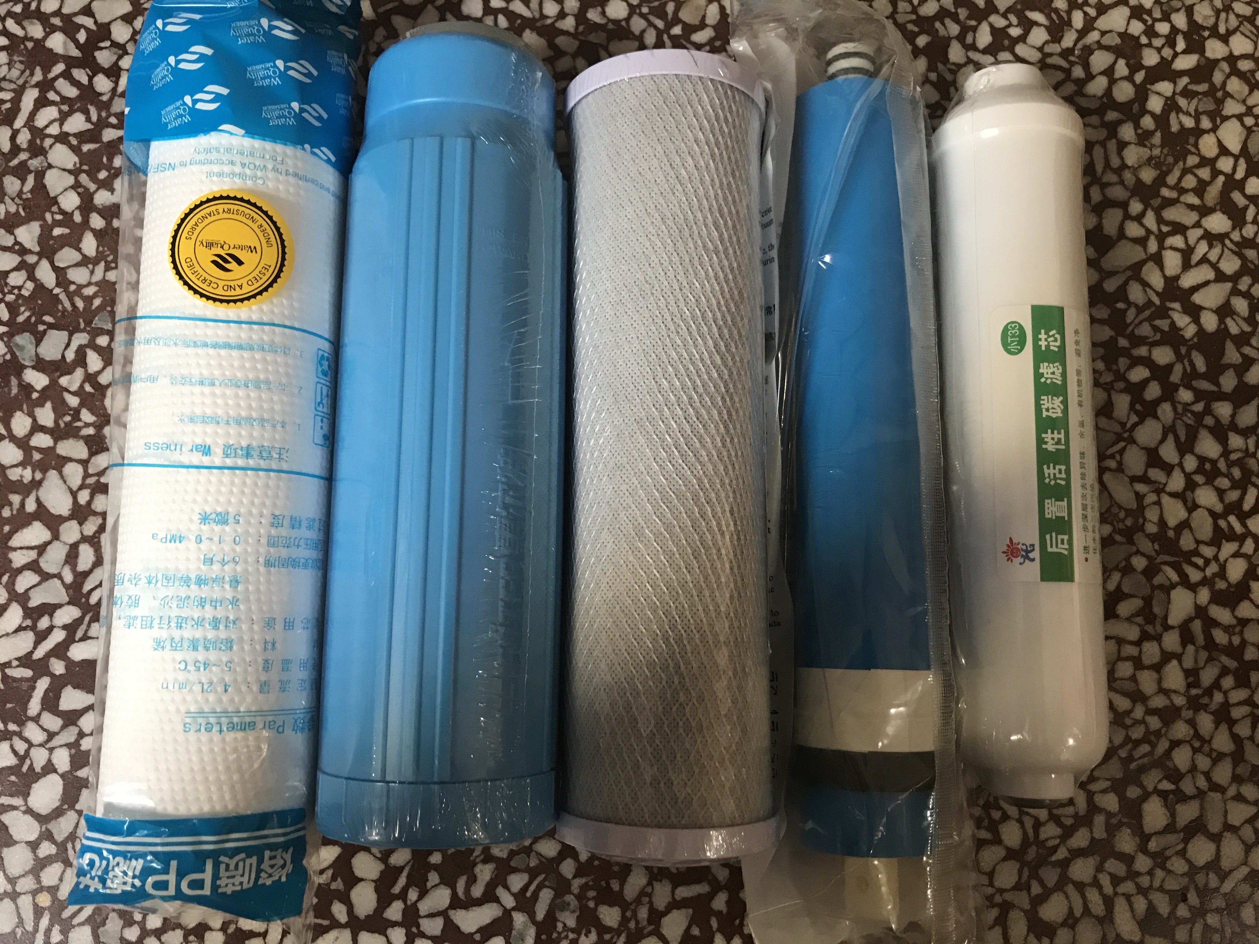 振忠净水器FW-RO75A 5/A6 FW-RO50T/75T FW-RO75 FW-RO75C滤芯