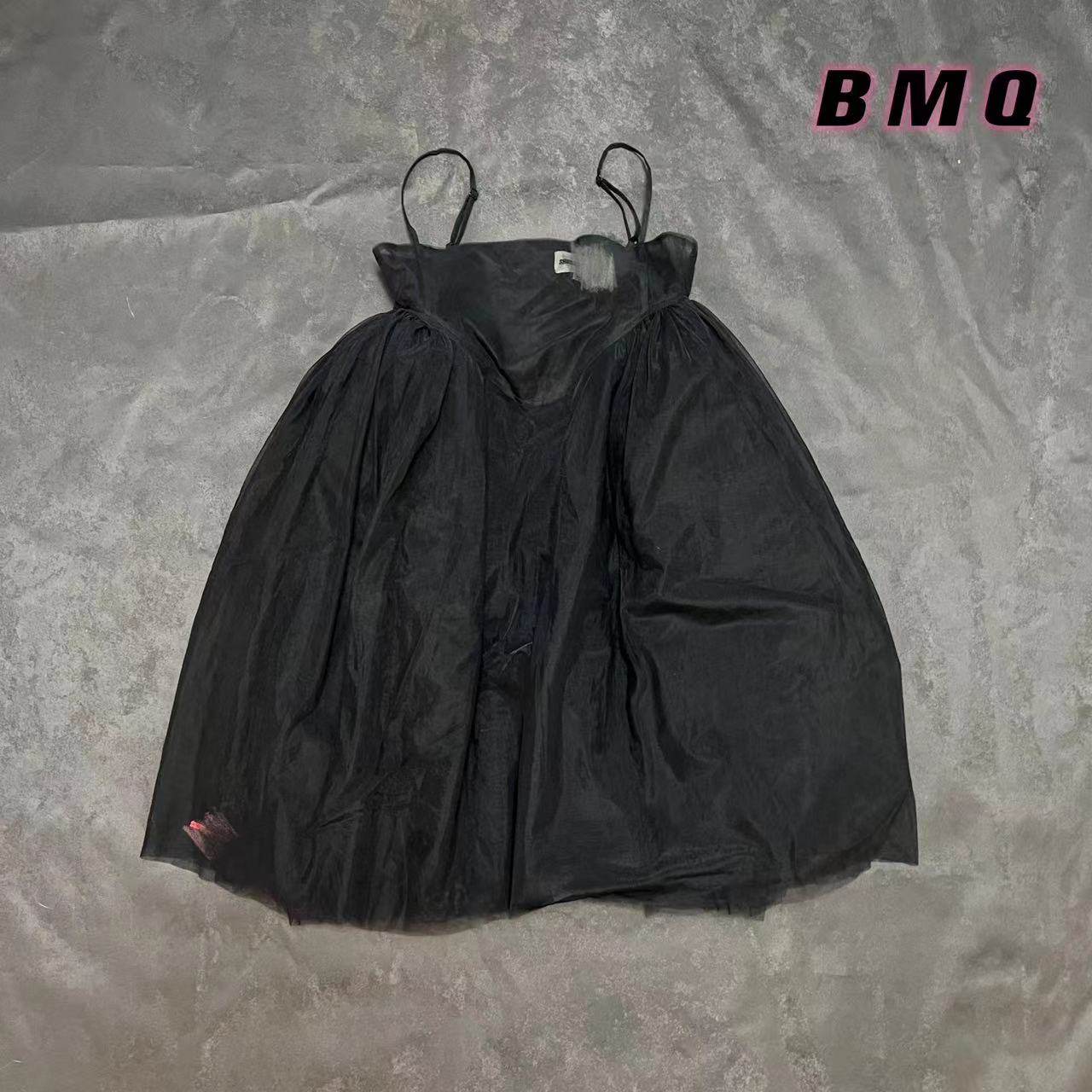BMQ】玳购级 高定版 SHUSHUTON 纱网甜美吊带蓬蓬裙女连衣裙