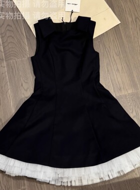 BMQ 玳购级 高阶版】春夏甜美可爱气质蓬蓬无袖连衣裙女SHUSHUTON