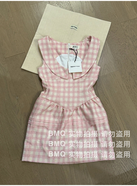 BMQ】玳购级 高阶版 塔克花苞千金风连衣裙短款A字裙