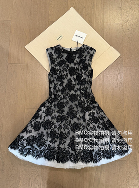 BMQ 玳购级 高阶版】24春夏设计感经典款蓬蓬无袖连衣裙SHUSHUTON