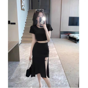 爵士舞蹈套装上衣ds裤酷女孩穿搭打歌团演出服跳jazz热辣妹风夜店
