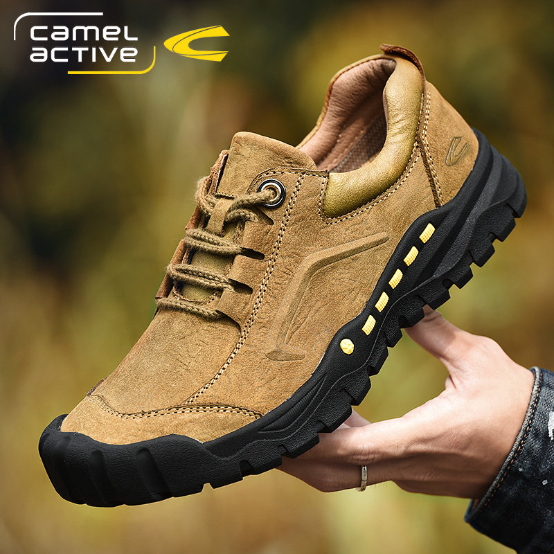 德国骆驼动感男鞋春季户外男士休闲鞋大头皮鞋工装鞋登山运动鞋子,流行男鞋,休闲皮鞋,淘宝优惠券,粉丝福利购,淘宝优惠卷