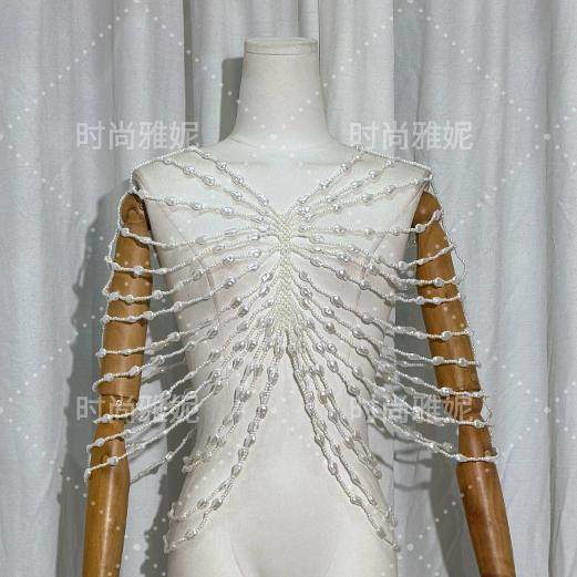 身体链夸张欧美跨境饰品流苏性感