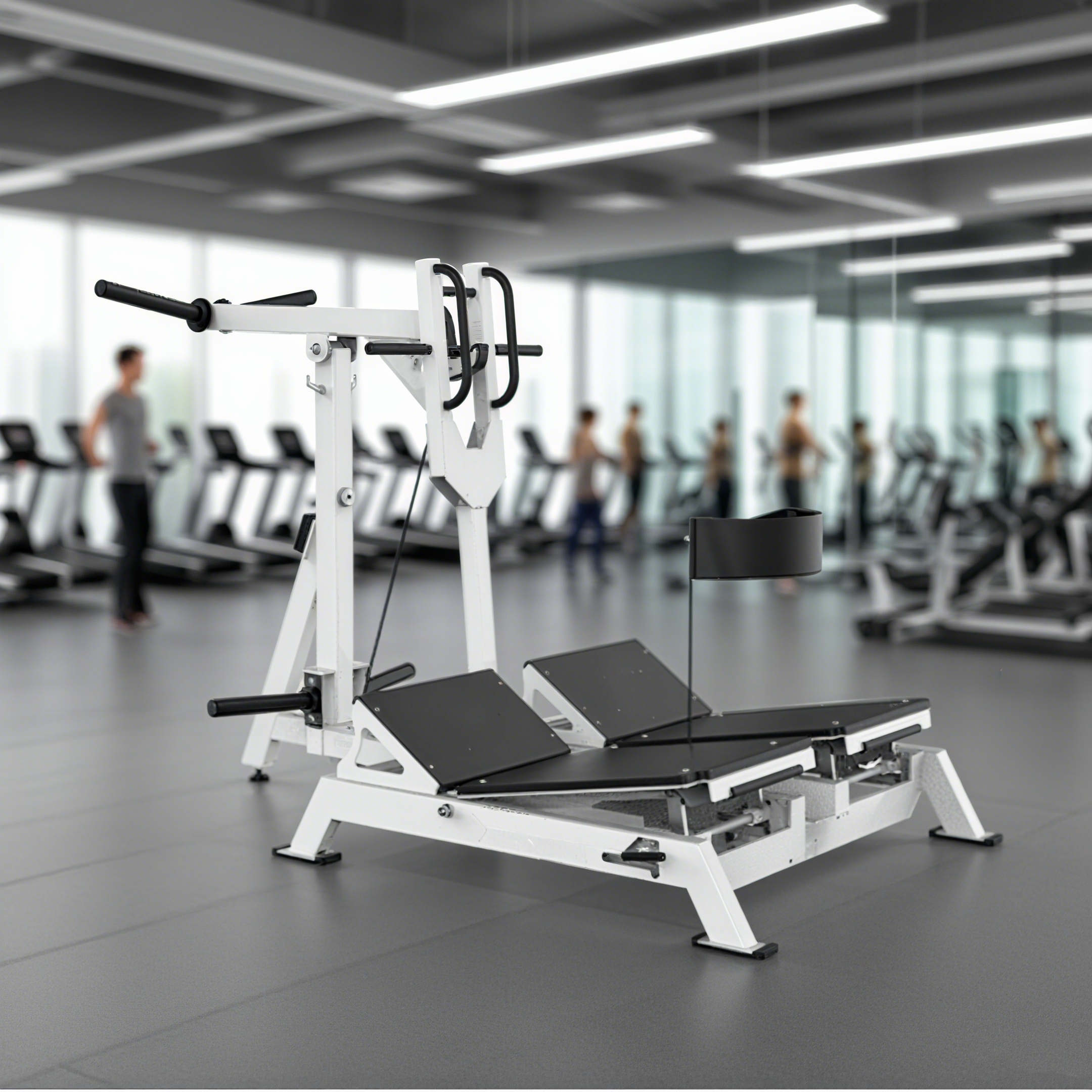 海锐健身器材腰带深蹲训练多角度