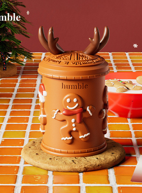 humble帕特农姜饼人香薰蜡烛卧室内摆件香氛礼盒闺蜜情人节礼物