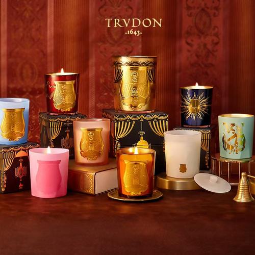 TRUDON法国楚敦限量香薰蜡烛新婚礼物香氛卧室高档礼品送女生cire