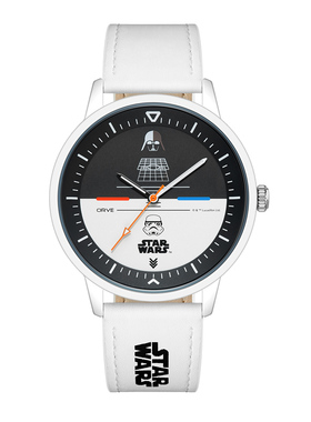 迪士尼星球大战手表男学生白色表盘时尚潮流腕表青少年生日礼物