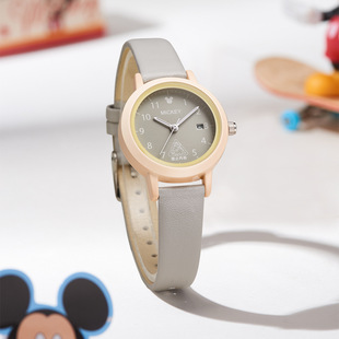 Disney迪士尼手表女学生初高中石英表百搭简约腕表送孩子生日礼物