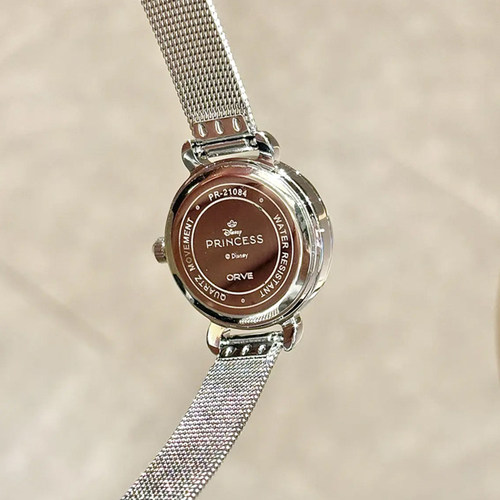 迪士尼美人鱼手表女款小众优雅中古石英腕表情人节送女生生日礼物