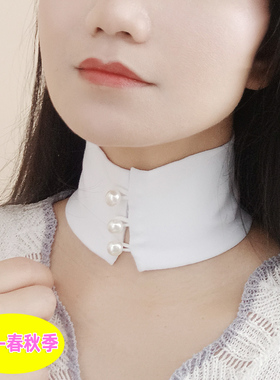 Y909新款流行欧美网红优雅脖子饰品宽颈带个性多色女纯棉项圈围脖