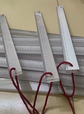 抖音网红陈老师同款PC耐力板防身直尺加厚直棒防护尺子高透明精准