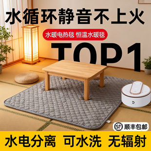 环鼎水暖地垫地暖垫儿童客厅加热电热地暖水循环地毯2025新款家用