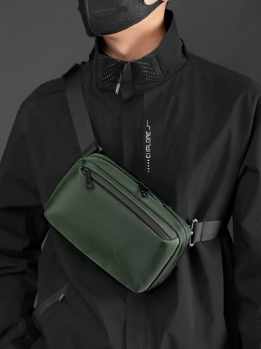 Мужская нагрудная сумка, универсальная поясная сумка, спортивная водонепроницаемая сумка на одно плечо
