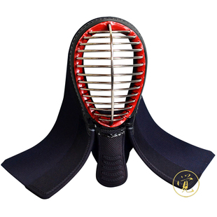 日本剑道护具头盔机刺面护具剑道成人儿童护具面具训练比赛护甲