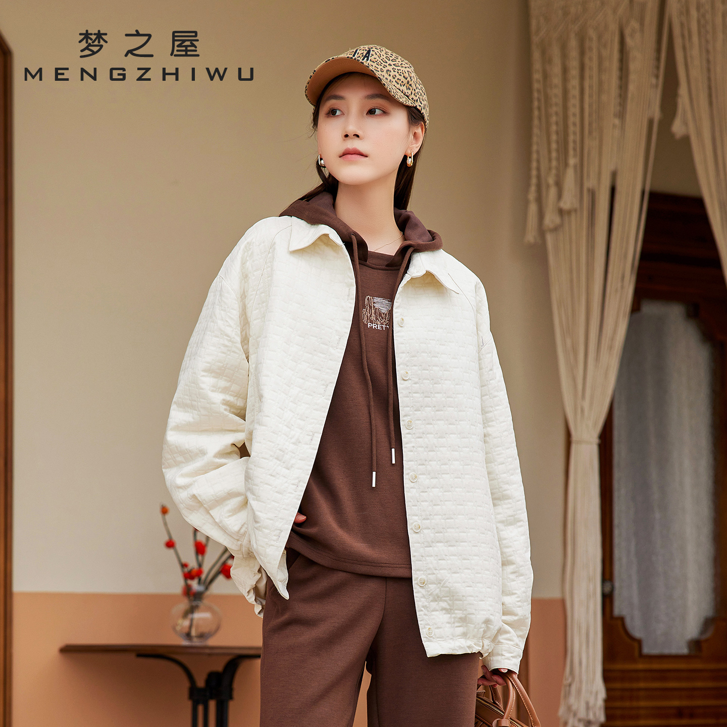 梦之屋2025秋冬新款中长款外套女