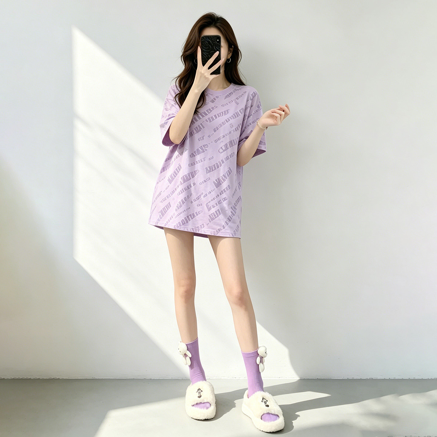 美式复古字母印花短袖t恤女夏季2026新款宽松慵懒风休闲大版上衣