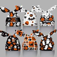 New free shipping Halloween candy bag, rabbit ear snack bag, baking biscuit bag, gift bag, 50 pieces each thumbnail 8