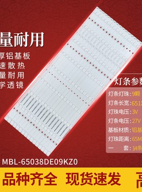 鸿合HiteVision HD-I6573E/6558E/6563E灯条B-CNDD65D812 9灯14条