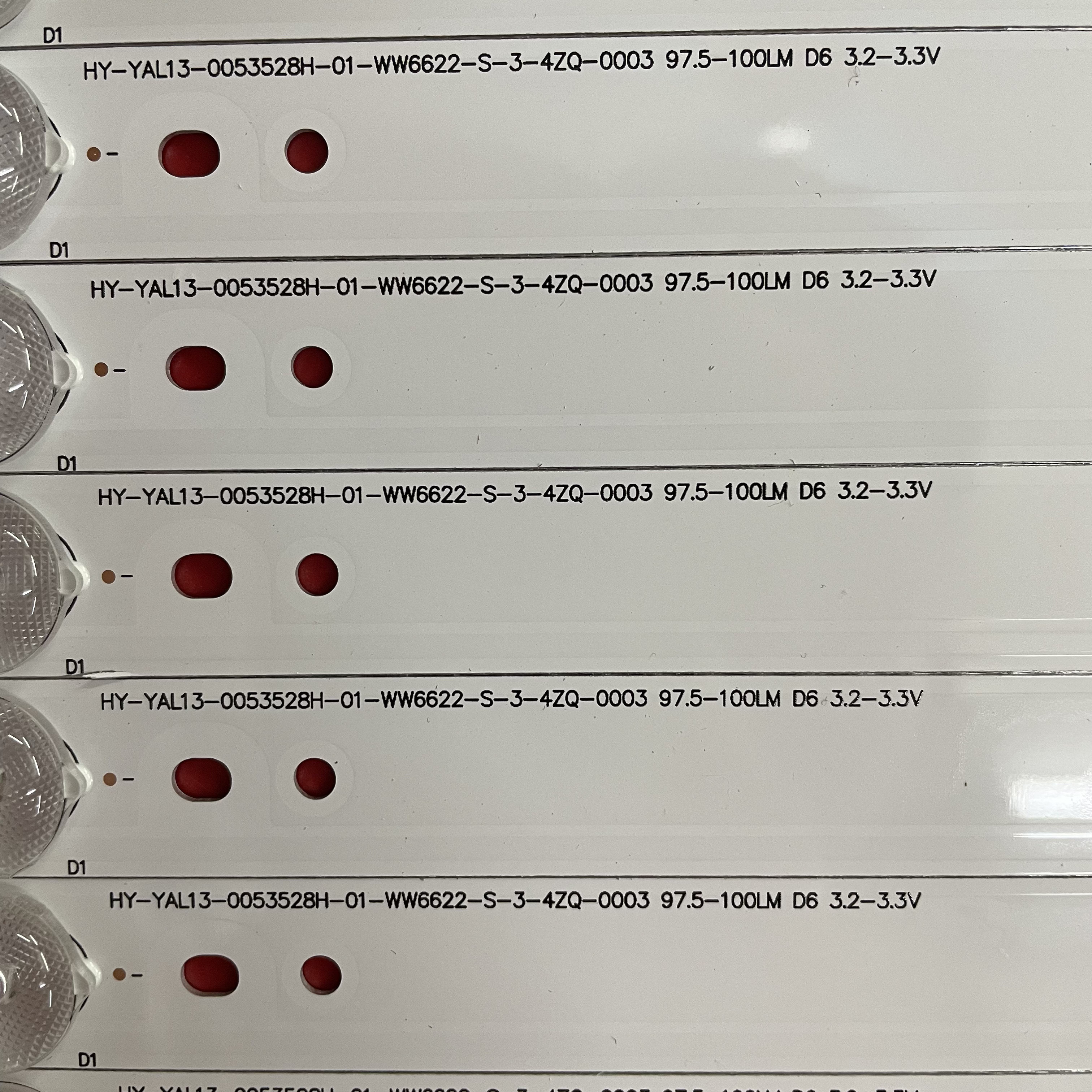 适用创维49e360e灯条ic-a-ska49d344led 50cm长5灯9条电视机背光