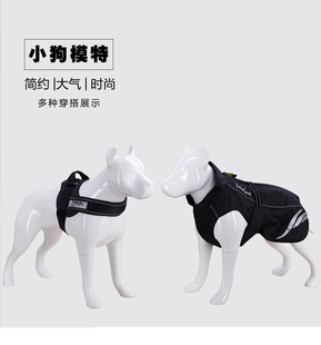 新款 狗模型可拆卸狗胸背宠物衣服宠物用品直播间杜高犬展示狗模型