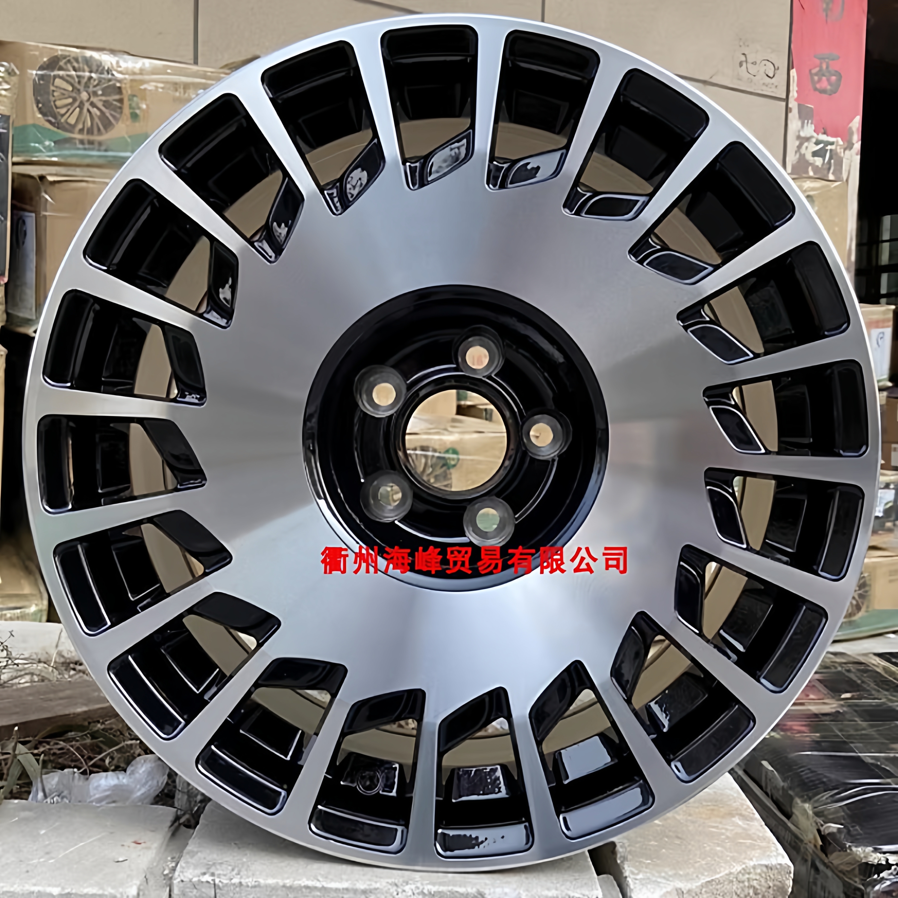 适配20寸奔驰S级轮毂S400 S450C级C260E级E300L GLC铝合金车轮圈