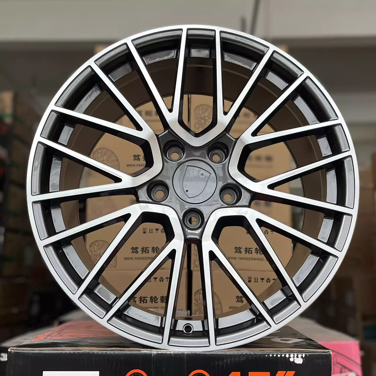 适用于20寸Porsche轮毂Cayenne Panamera老款途锐Q7铝合金车轮圈