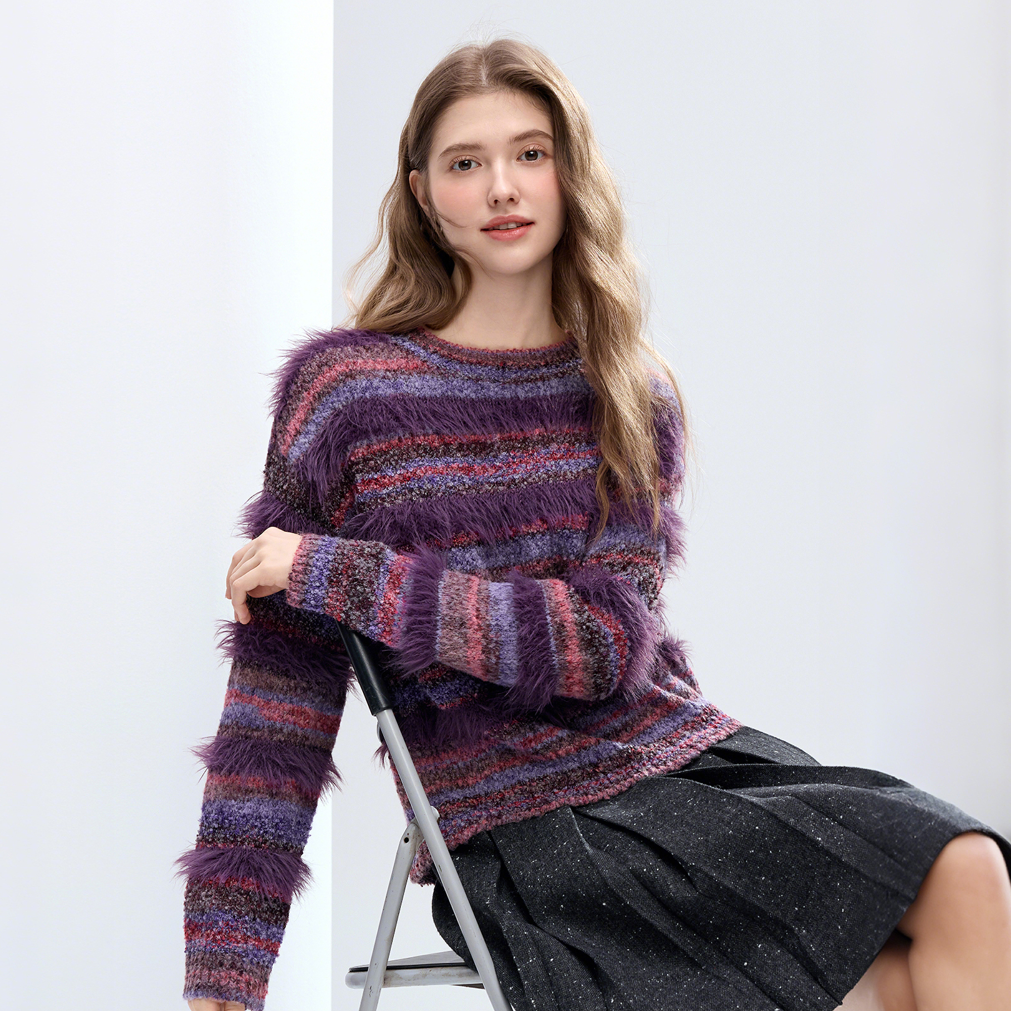 【大粒儿粉丝专享】百图（betu）2025年冬季新款毛衣2511T43