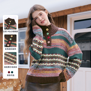 大粒儿粉丝专享 新款 百图 2025年冬季 毛衣2512T10 betu