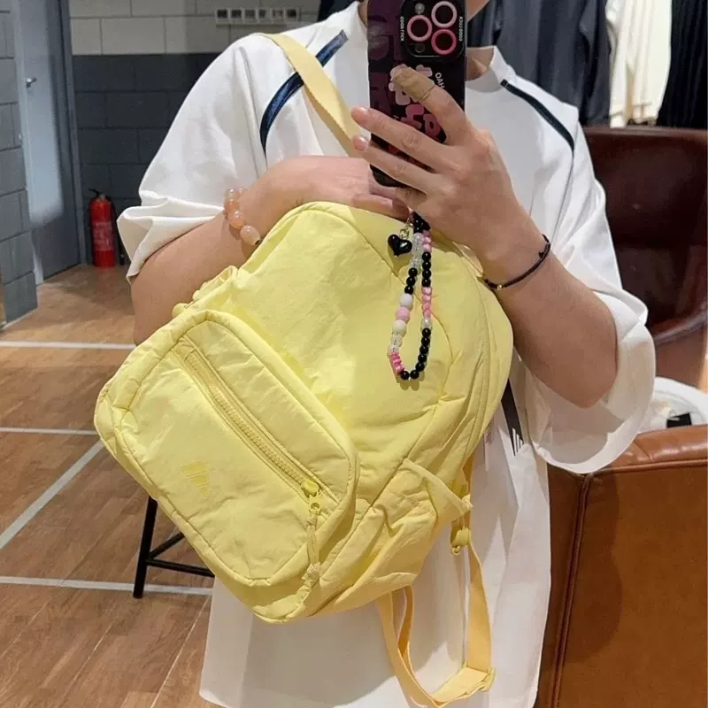 Adidas/阿迪达斯正品2025新款男女经典出游多巴胺双肩背包 KC1392