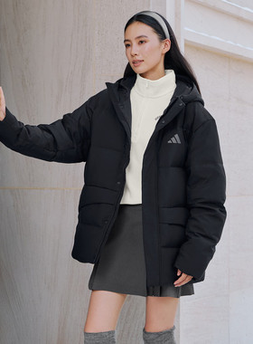 Adidas/阿迪达斯羽绒服男款爆款2026新款正品冬季保暖外套 KQ5519