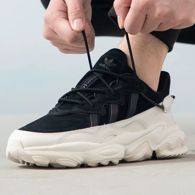 三叶草男鞋女鞋厚底休闲鞋老爹鞋