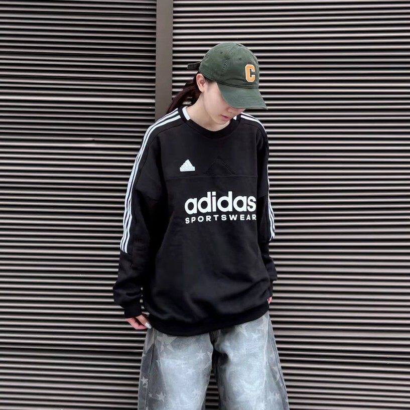 新款经典百搭运动圆领长袖卫衣男