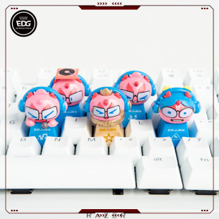 【瓦电】-EDG ZOO*ZmjjKK小粉龙系列键帽