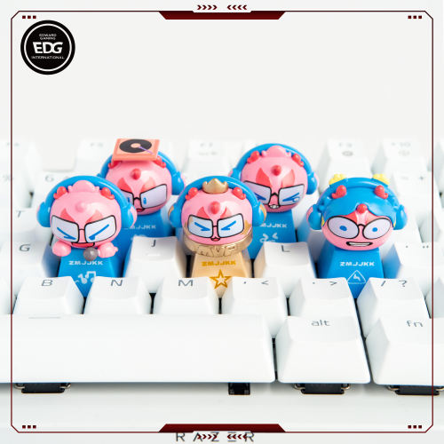 【瓦电】-EDG ZOO*ZmjjKK小粉龙系列键帽