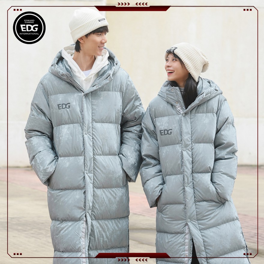 EDG战队长款保暖羽绒服选手同款