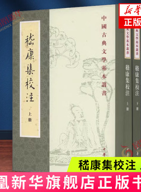 嵇康集校注(上下)中华书局