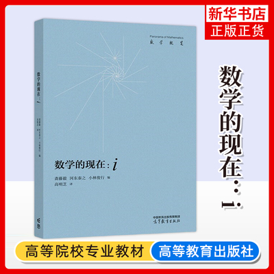 正版新书 数学的现在 i 斋藤毅 河东泰之 小林俊行 编 高明芝 著 高等教育出版社 凤凰新华书店旗舰店 大学教材