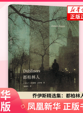 都柏林人 乔伊斯精选集 短篇小说集西方文学名篇 十五部短篇 苍凉之中偶现温情 专业英语译者徐晓雯译本 正版书籍 凤凰新华书店