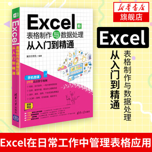 Excel表格制作与数据处理从入门到精通赛贝尔资讯 著操作系统 专业科技Excel在日常工作中管理表格应用【新华书店旗舰店官网】