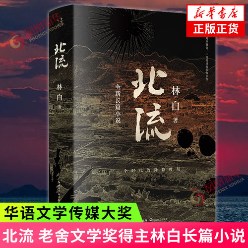 北流 华语文学传媒大奖 老舍文学奖得主林白沉潜八年 六十万字长篇巨著 植物般茂盛延伸的北流河 万花筒式的记忆之书 新华书店正版